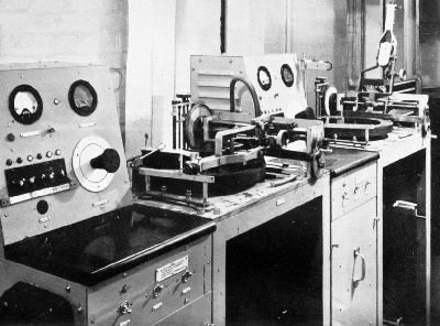 Photo provided to the Museum of Magnetic Sound Recording by Roger Wilmut, BBC engineer from 1960